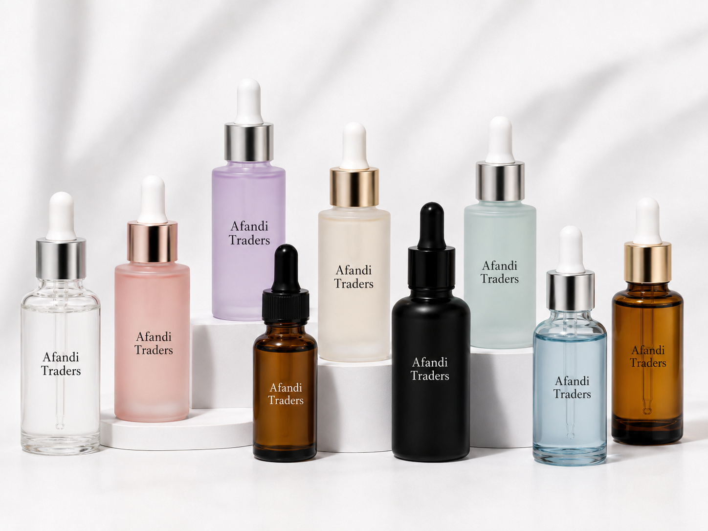 Serum and Oil Dropper Bottles