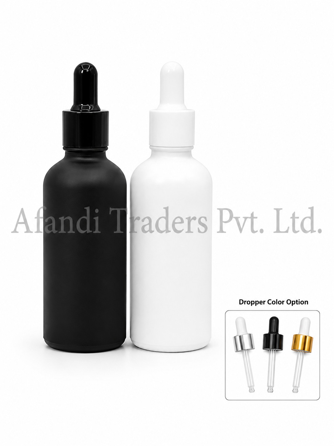 100ml White/Black Bottle